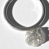 1.77 carat grey freeform raw diamond