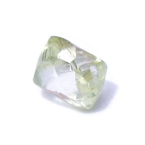 0.72 carat lime green rough diamond octahedron Raw Diamond South Africa 