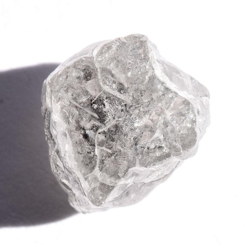 carat white rough diamond cube - Main Image