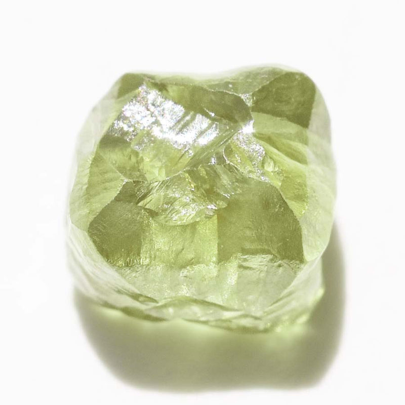 carat green raw diamond cube – The Raw Stone