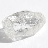 1.49 carat light refracting pear shaped rough diamond