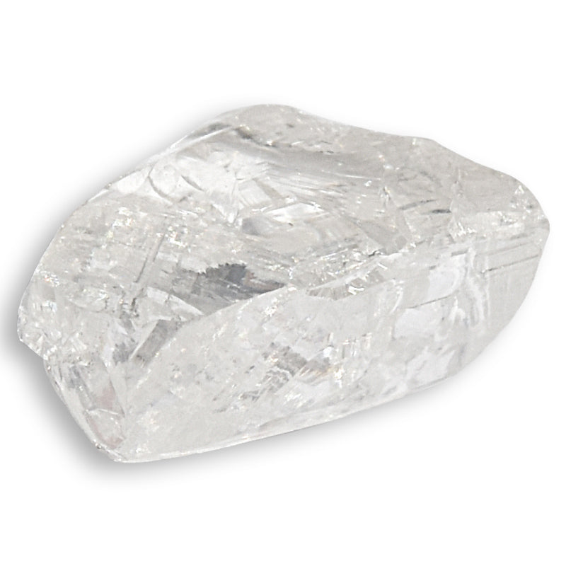 carat amazing, glassy and triangular rough diamond