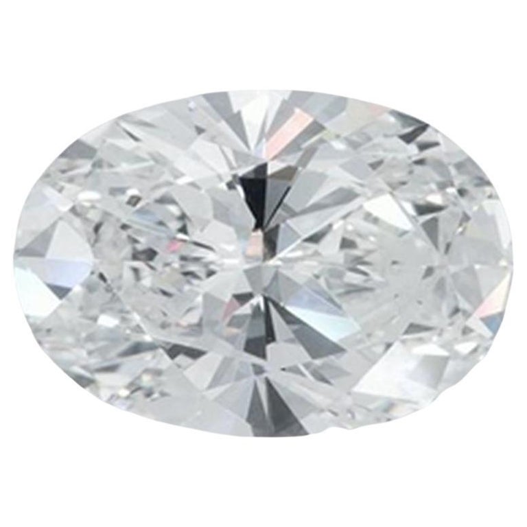 Oval Certified Lab Grown Diamond F, VS2, Excellent Cut