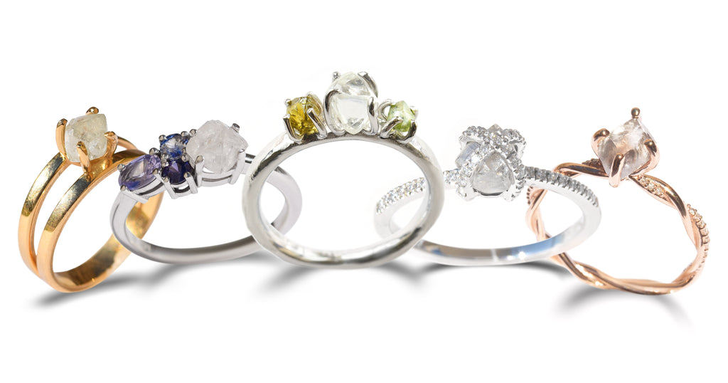 How to Choose Your Rough Diamond Ring Style