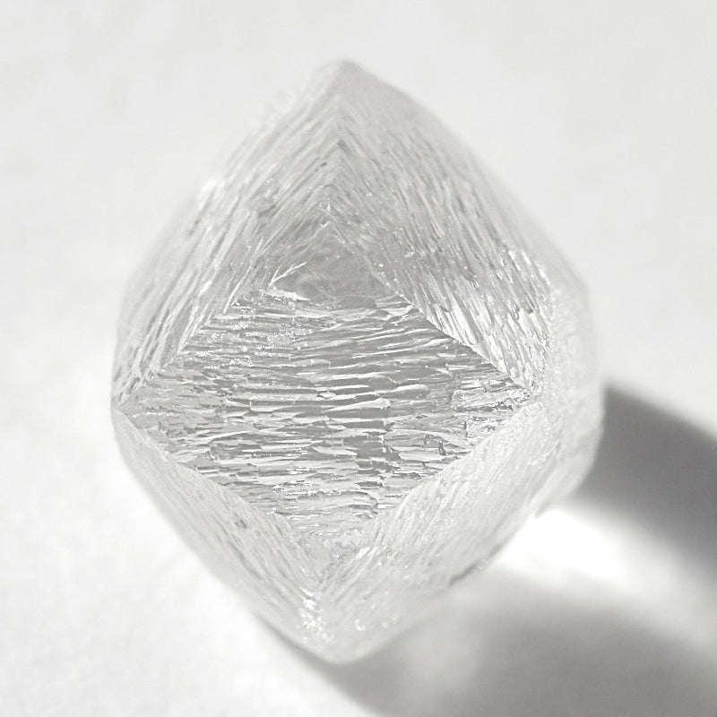1.72 carat interesting and stunning raw diamond octahedron/dodecahedron