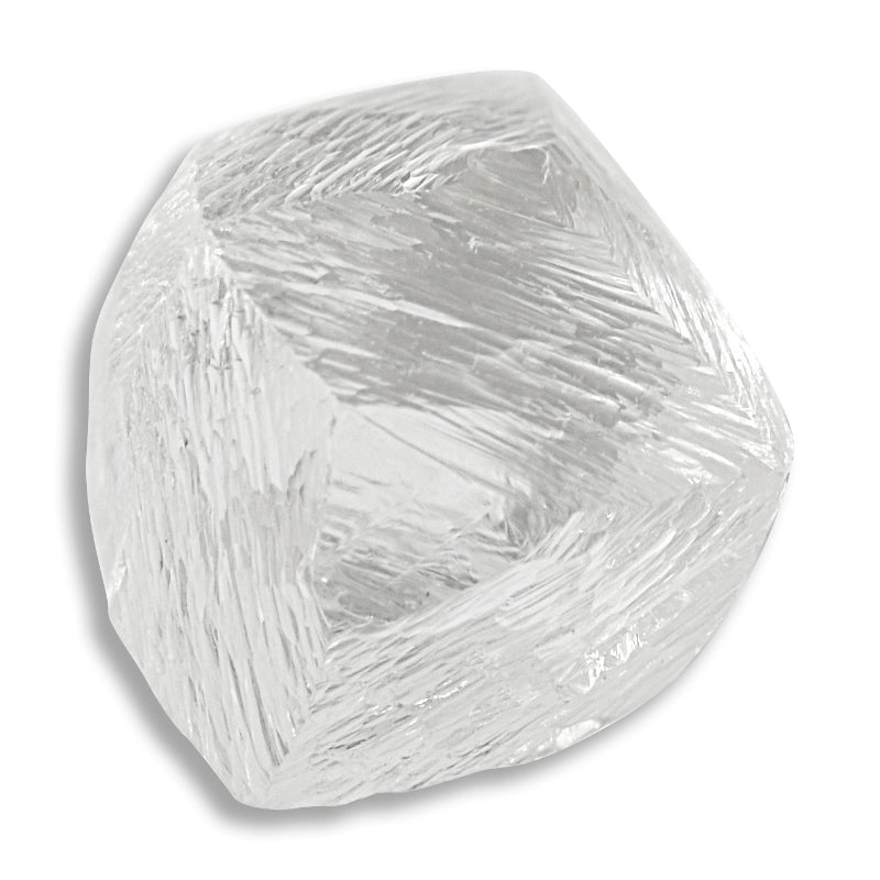 1.72 carat interesting and stunning raw diamond octahedron/dodecahedron