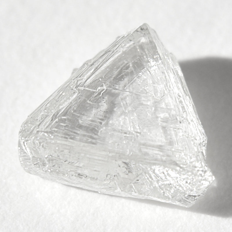 1.04 carat sweet raw diamond triangle/macle