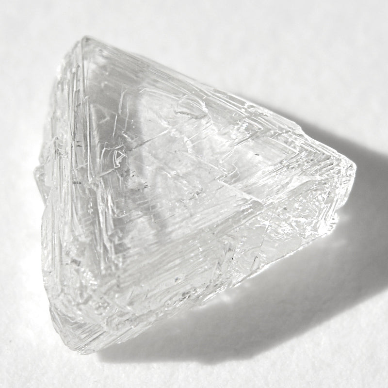 1.04 carat sweet raw diamond triangle/macle
