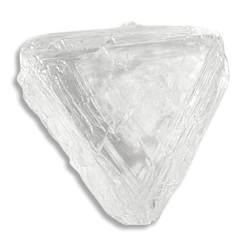 1.04 carat sweet raw diamond triangle/macle