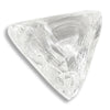 0.88 carat lovely raw diamond macle or triangle