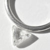 0.88 carat lovely raw diamond macle or triangle