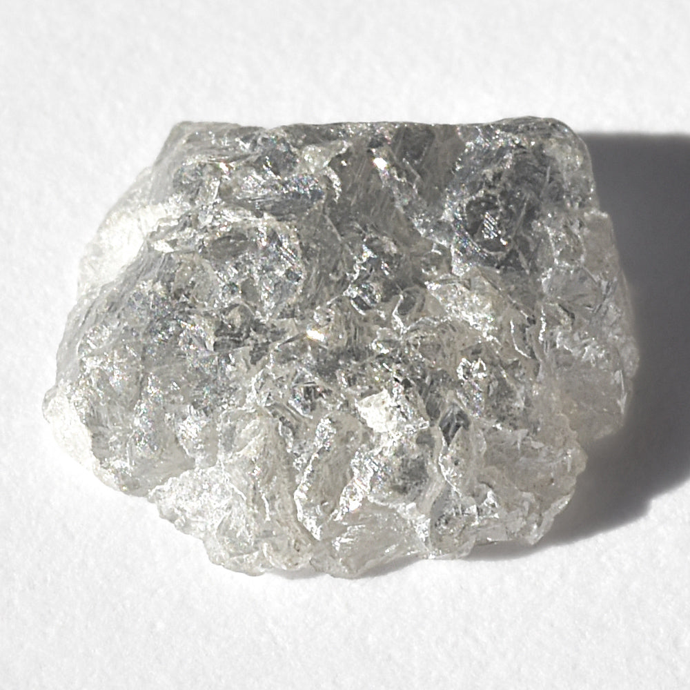 1.77 carat grey freeform raw diamond