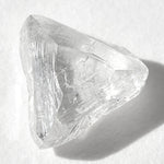 1.11 carat wonderful, unearthly triangular raw diamond macle