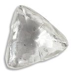 1.02 carat amazing triangular rough diamond macle