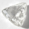 1.02 carat amazing triangular rough diamond macle