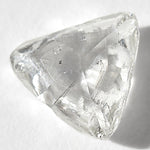 1.02 carat amazing triangular rough diamond macle