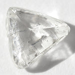 1.02 carat amazing triangular rough diamond macle