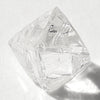 1.55 carat bright and elegant octahedral raw diamond