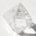 1.55 carat bright and elegant octahedral raw diamond