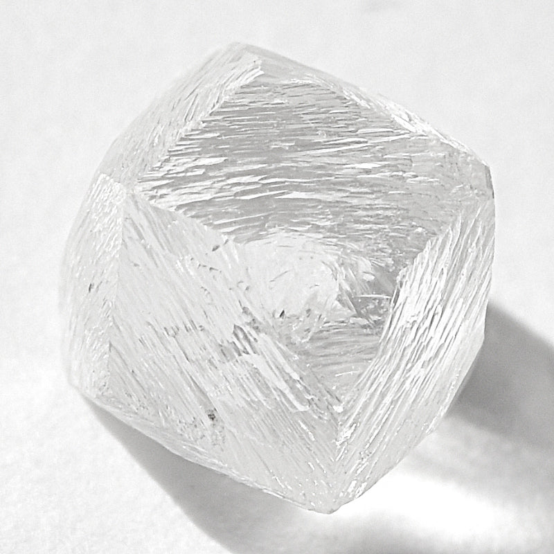 1.40 carat classy and beautiful raw diamond dodecahedron