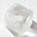 1.40 carat classy and beautiful raw diamond dodecahedron