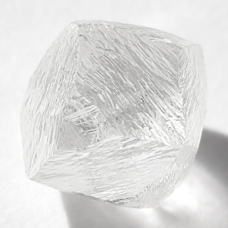 1.40 carat classy and beautiful raw diamond dodecahedron