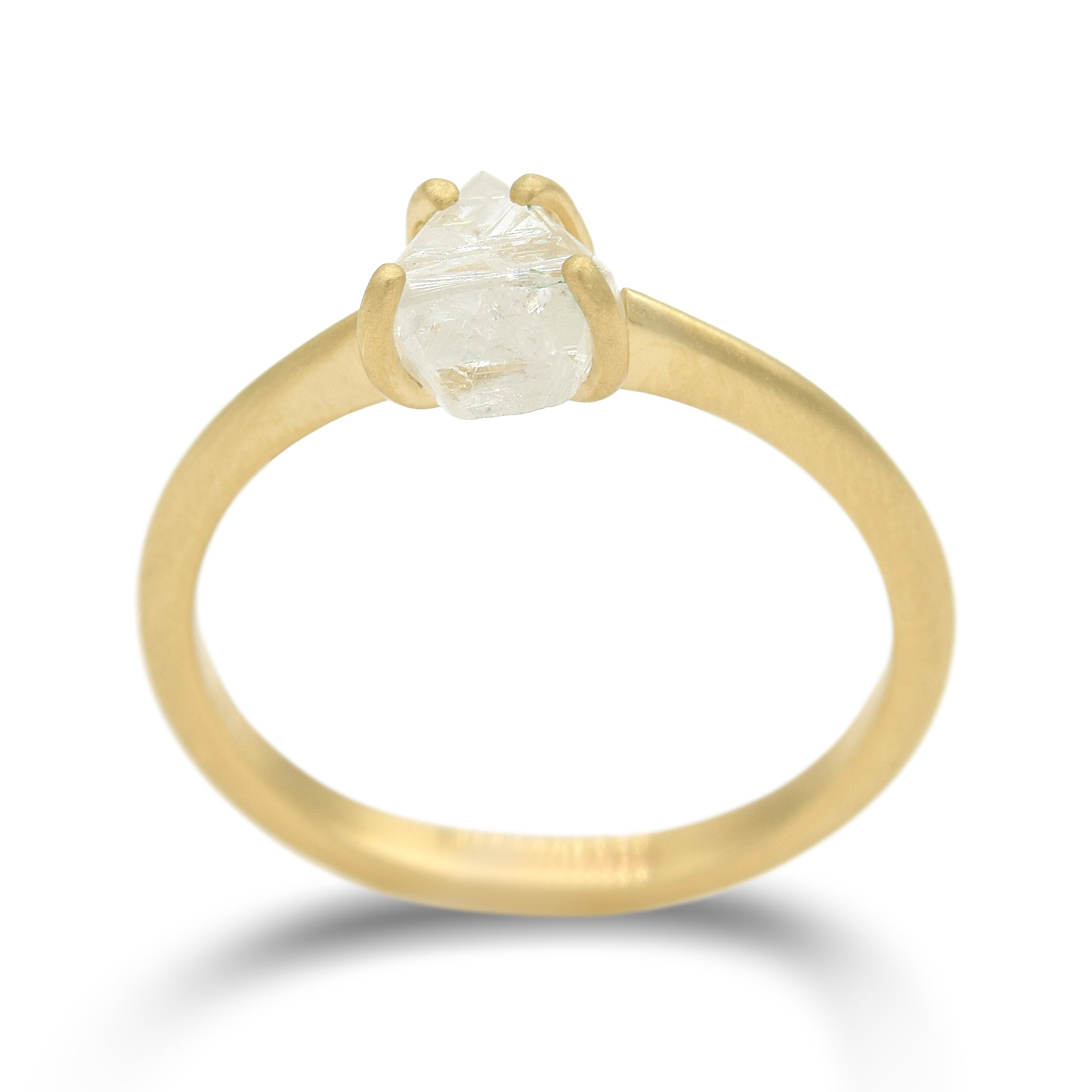 Anna Ring - A high profile solitaire engagement ring - Ring Design for Ring Builder