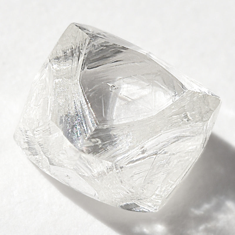 1.39 carat stunning natural raw diamond octahedron