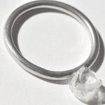 1.39 carat stunning natural raw diamond octahedron