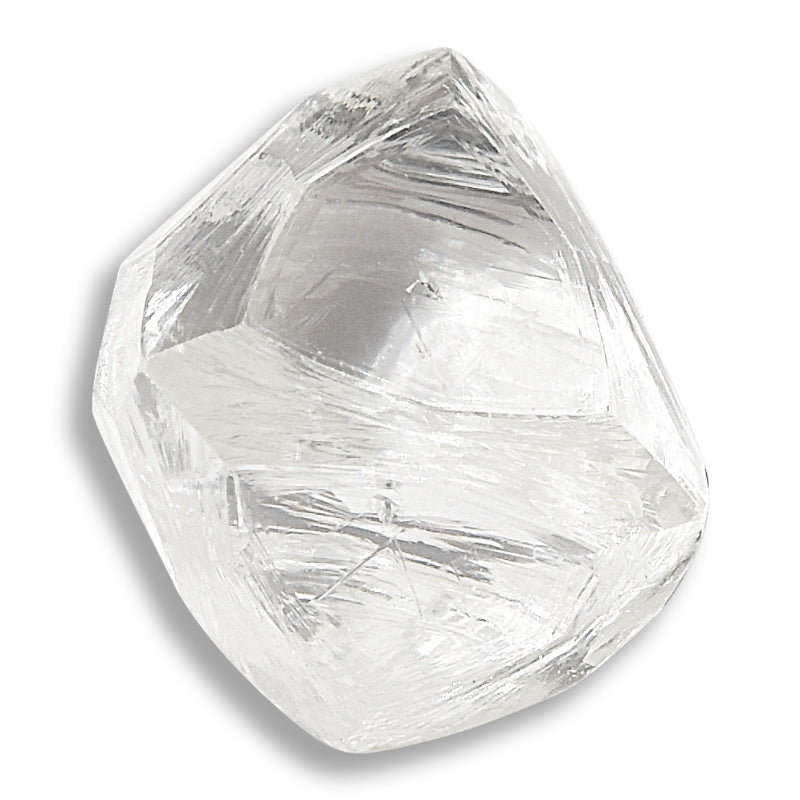 1.39 carat stunning natural raw diamond octahedron