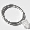 1.45 carat beautiful and bright raw diamond dodecahedron