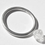 1.45 carat beautiful and bright raw diamond dodecahedron