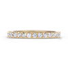 Sheleg Diamond Infinity Band - 18k gold with uniquely set lab diamonds in an eternity style