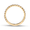 Sheleg Diamond Infinity Band - 18k gold with uniquely set lab diamonds in an eternity style