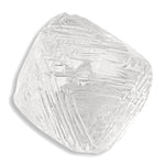 1.52 carat amazing and colorless rough diamond octahedron