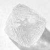 1.52 carat amazing and colorless rough diamond octahedron