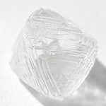 1.52 carat amazing and colorless rough diamond octahedron