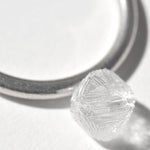 1.52 carat amazing and colorless rough diamond octahedron