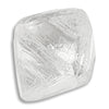1.17 carat proportional and excellent raw diamond octahedron