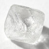 1.17 carat proportional and excellent raw diamond octahedron