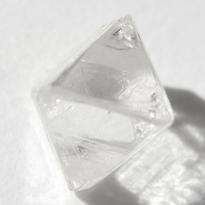 1.40 carat amazing rectangular and proportional raw diamond octahedron
