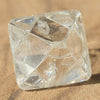 1.25 carat bright and colorless raw diamond octahedron