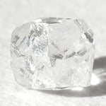 0.98 carat unearthly and shiny rough diamond rhombododecahedron