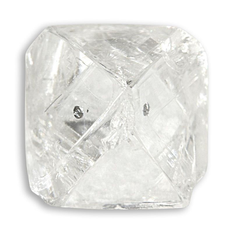 1.14 carat powerful and intense rough diamond octahedron