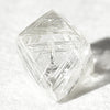 0.94 carat sharp and clear raw diamond octahedron