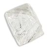 0.94 carat sharp and clear raw diamond octahedron