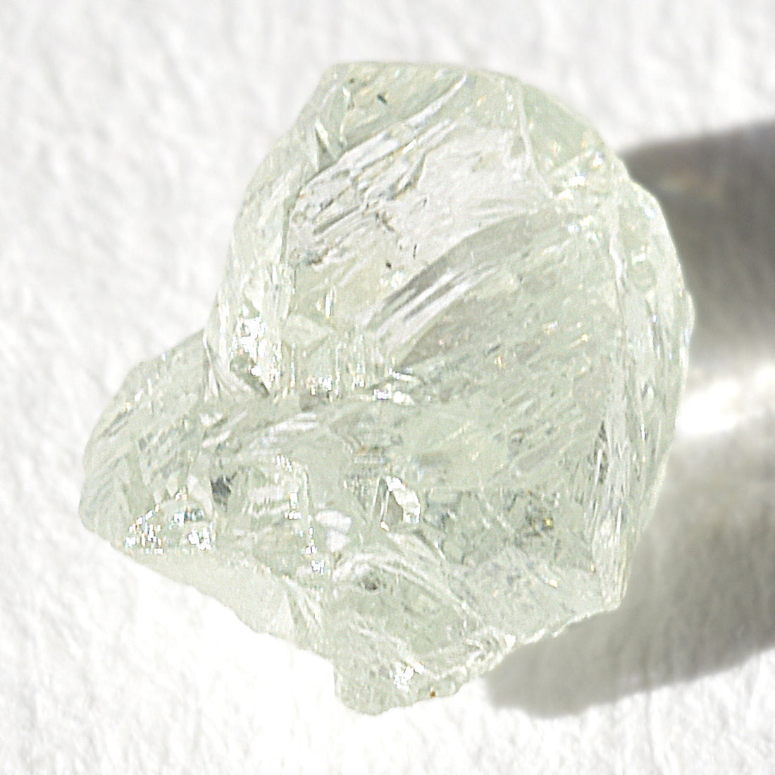 1.23 carat geometrical earth masterpiece freeform raw diamond
