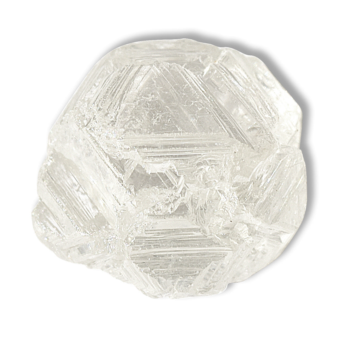 1.57 carat totally unique, crystalline and freeform rough diamond