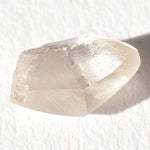 0.97 carat pink champagne raw diamond dodecahedron