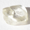 1.44 carat light champagne rhombododecahedral raw diamond